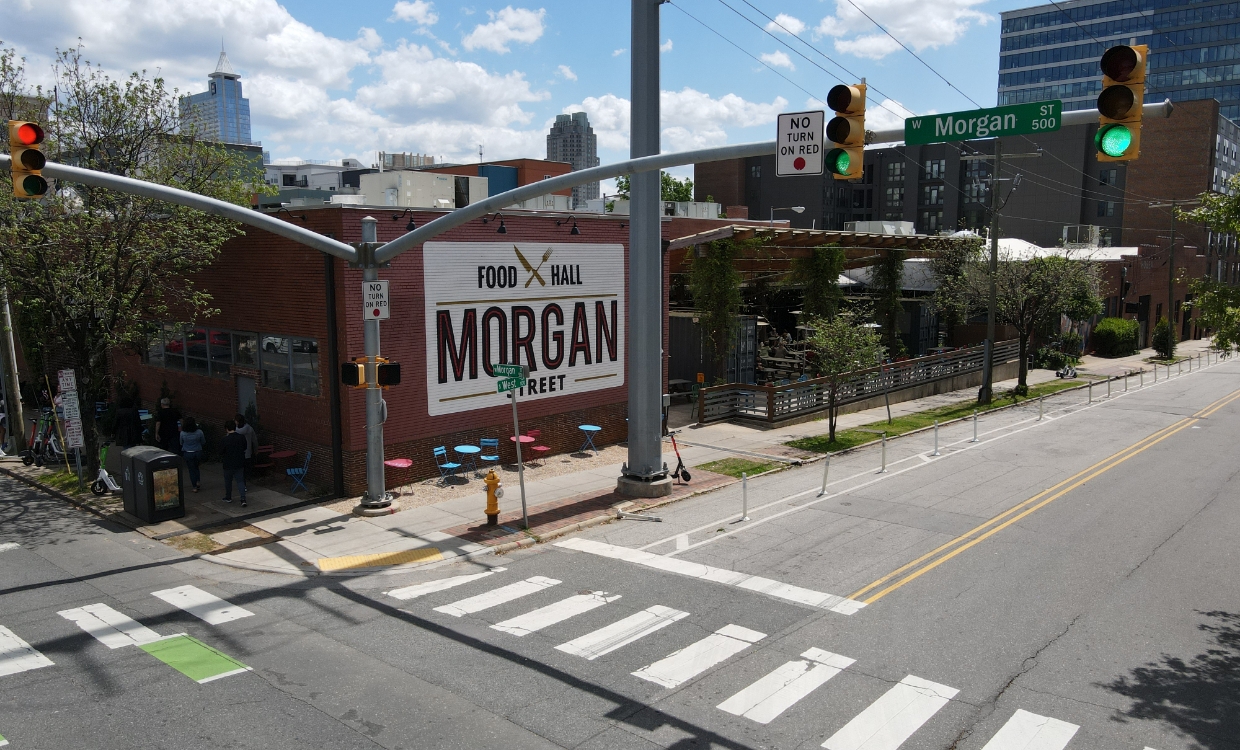 Morgan Street Food Hall General Contractor Project in Raleigh